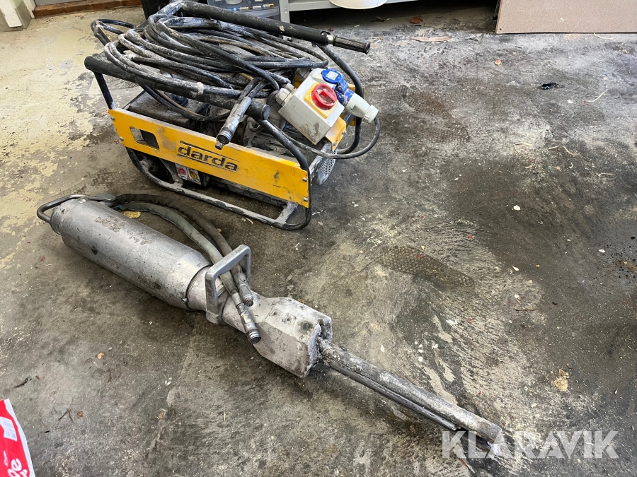 Hydraulisk bergspräckare Darda C12