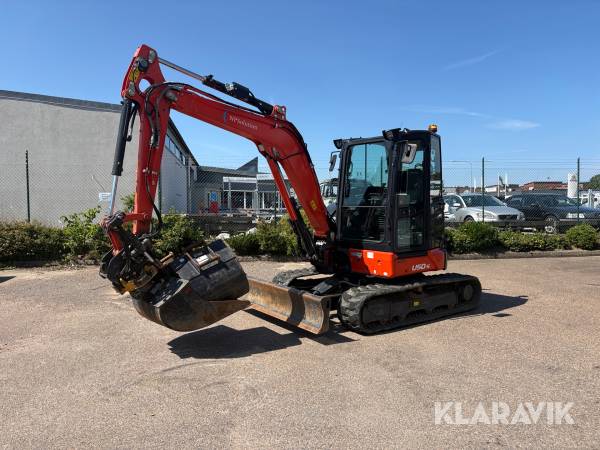 Grävmaskin Kubota U50-5 med tiltrotator