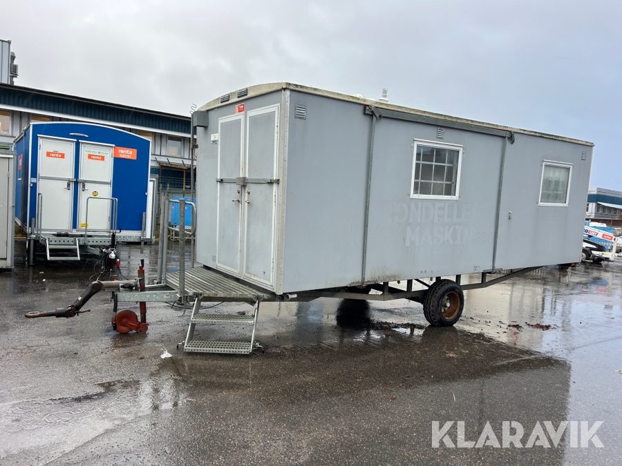 Personalvagn Arbetsvagnar PVTD-6 med slamtoa