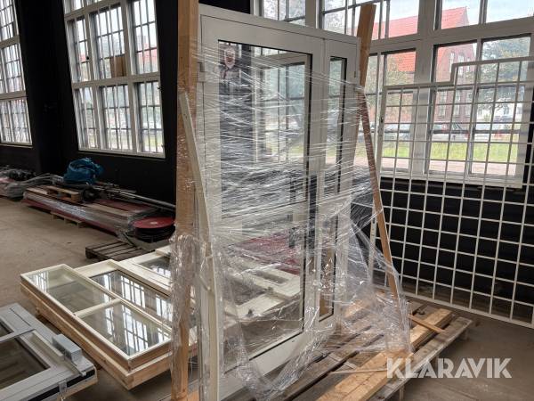 Dörrparti med glas 1280x2100mm