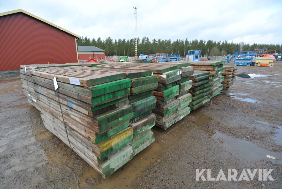 Ställningstrall Haki Trä 485X1950mm 150st