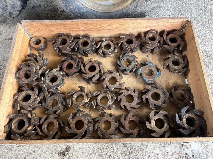 Hyvelfräsar kuttrar cirka 55 st