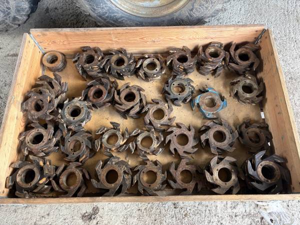 Hyvelfräsar kuttrar cirka 55 st