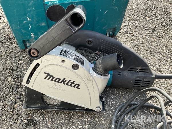 Spårfräs Makita SG1251 för betong