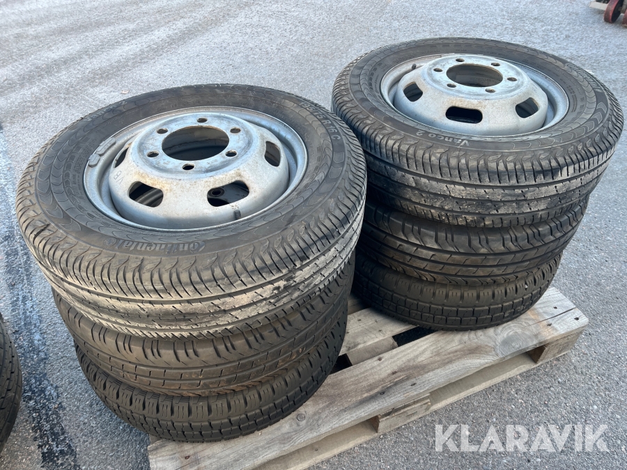 Däck Continental 195/75 R 16  C 6 st