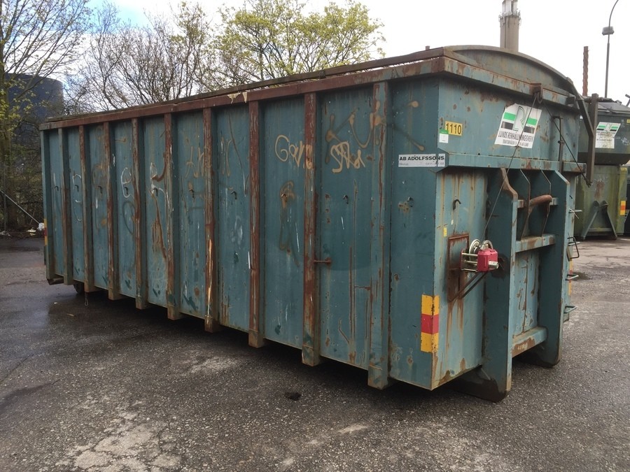 Lastväxlarcontainer 30m3