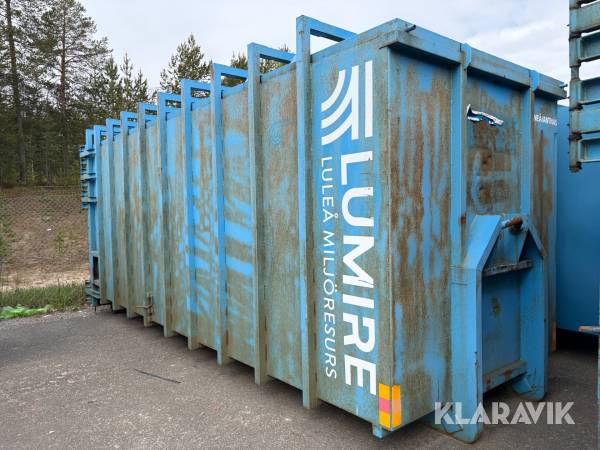Container till comprimator