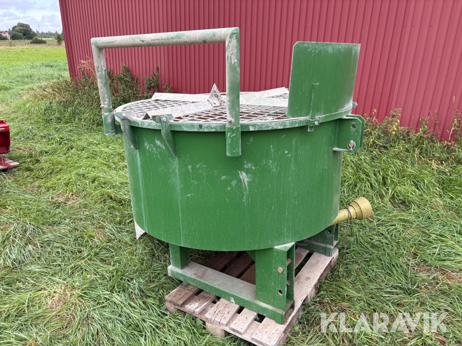 Betongblandare/planblandare Kellfri 800L med Trepunktsfäste