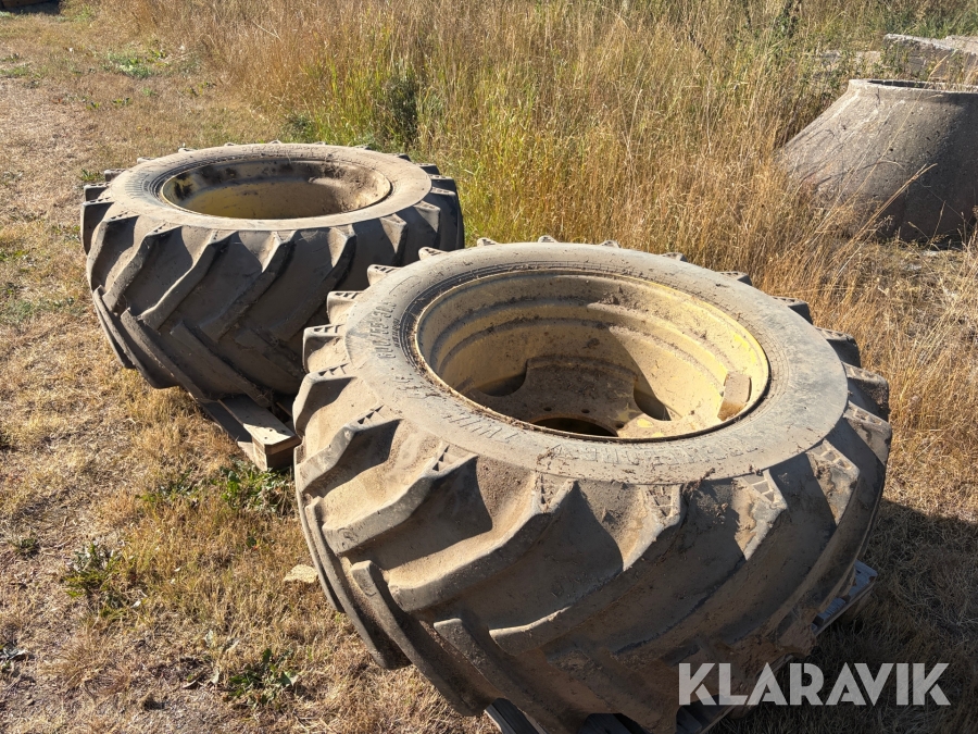 Traktorhjul Trellborg Twin 600/55-30,5 m 2 st