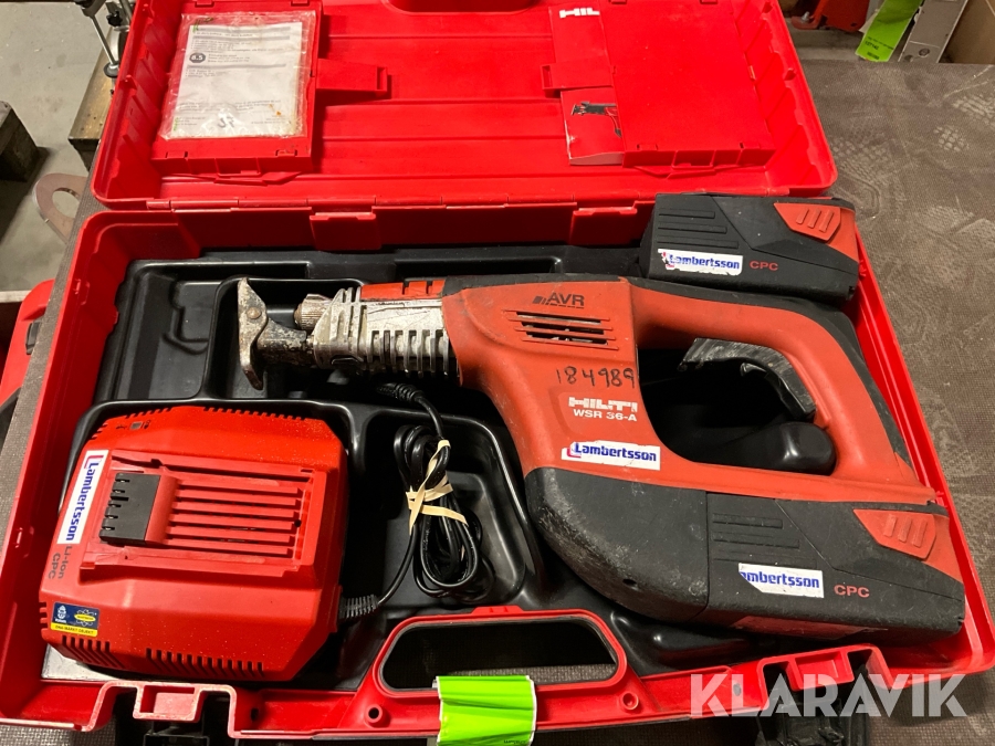 Tigersåg Hilti WSR 36 A