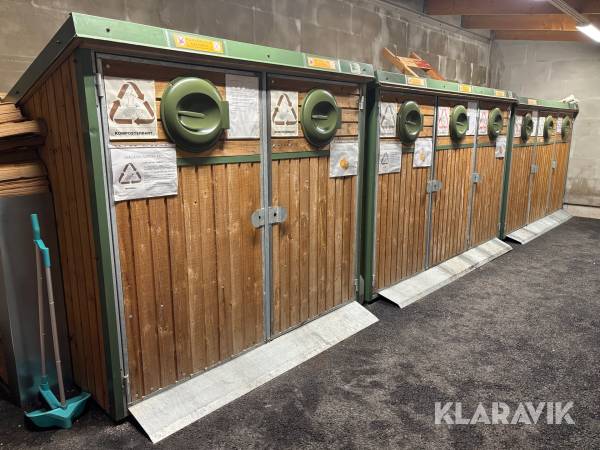 Soptunneskåp Sansac 3 st