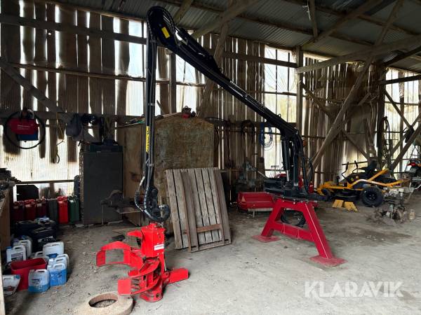 Skogskran med Energiklipp Weimer We-4200 Kran, Farmaikko Energiklipp 200-125-HT