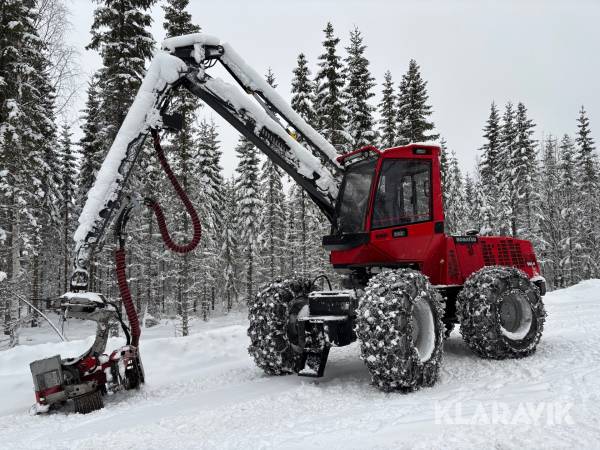 Skördare Komatsu 901.4 4WD