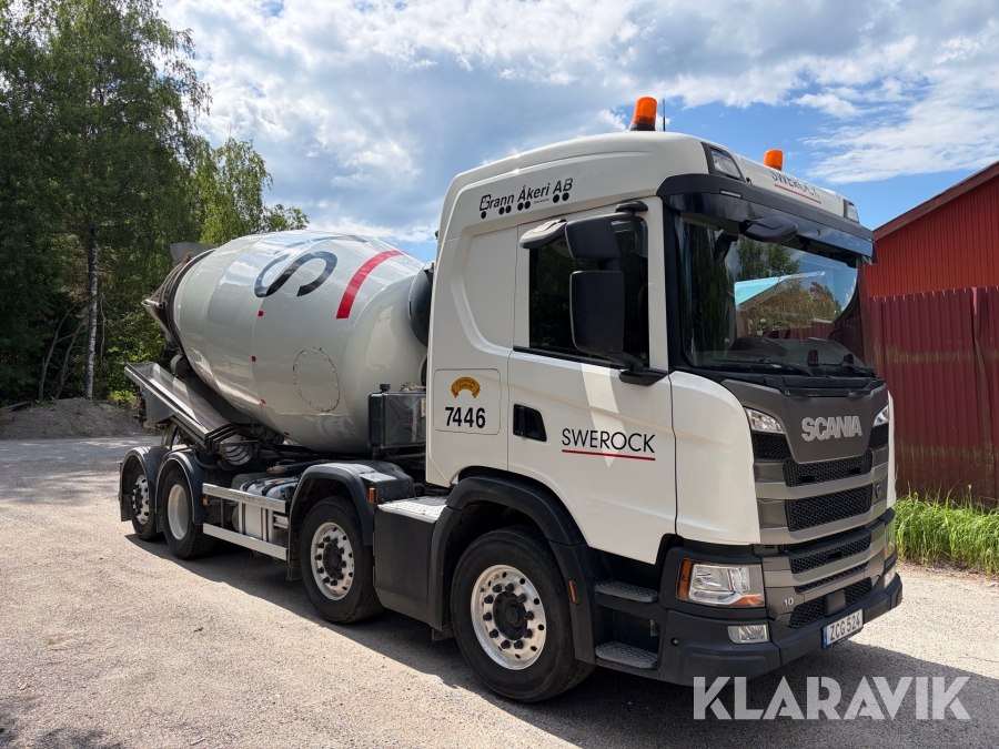 Betongbil Scania G410