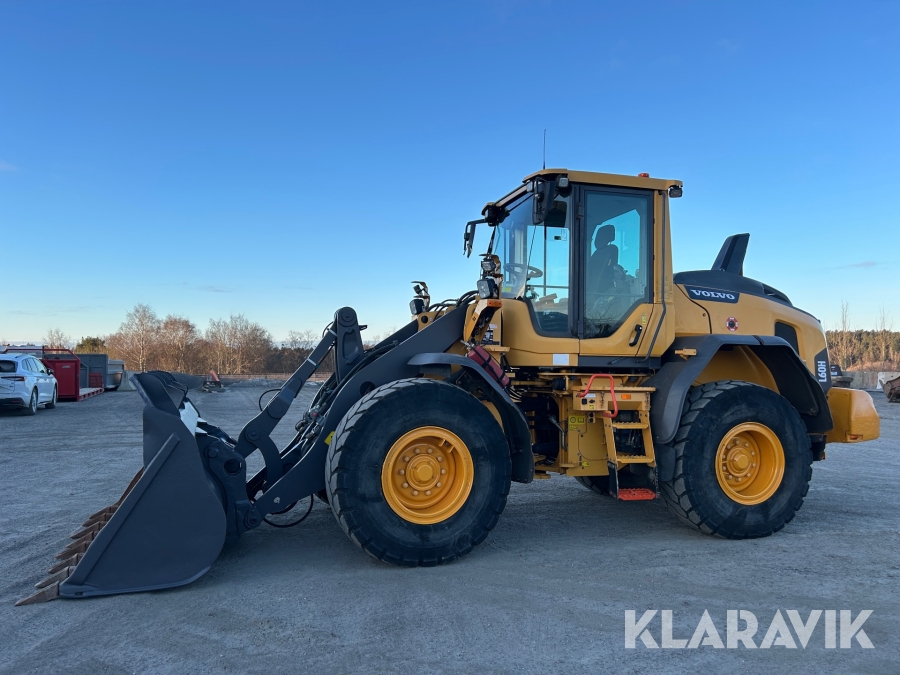 Hjullastare Volvo L60H med tandskopa