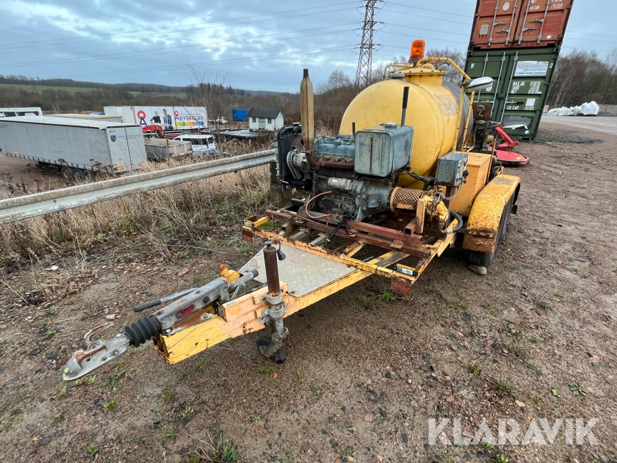 Spolvagn motordriven