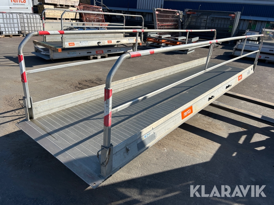 Gångbrygga CLM B6000/125 aluminium