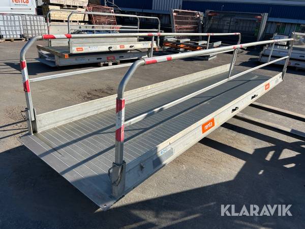 Gångbrygga CLM B6000/125 aluminium