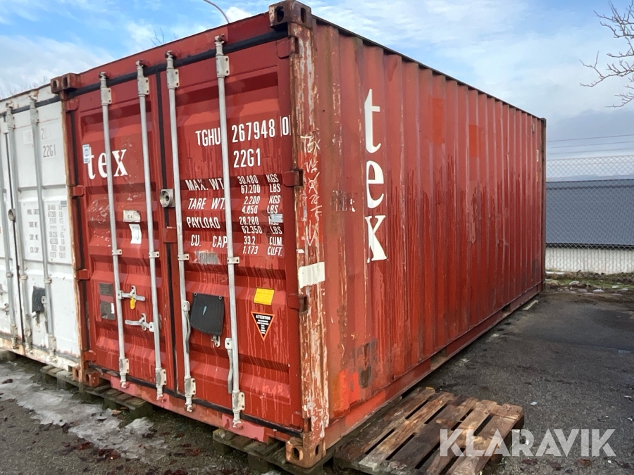 Sjöcontainer 20 fots