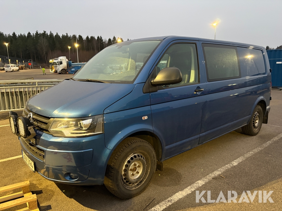 Skåpbil Volkswagen Transporter 5 sittplatser