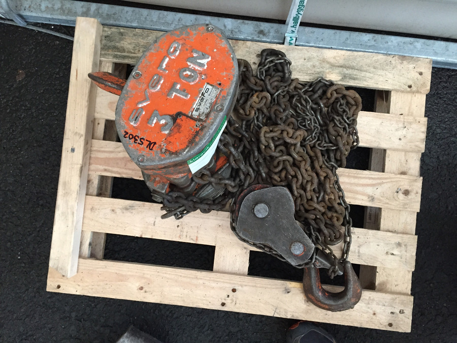 Kedjespel / lyftblock