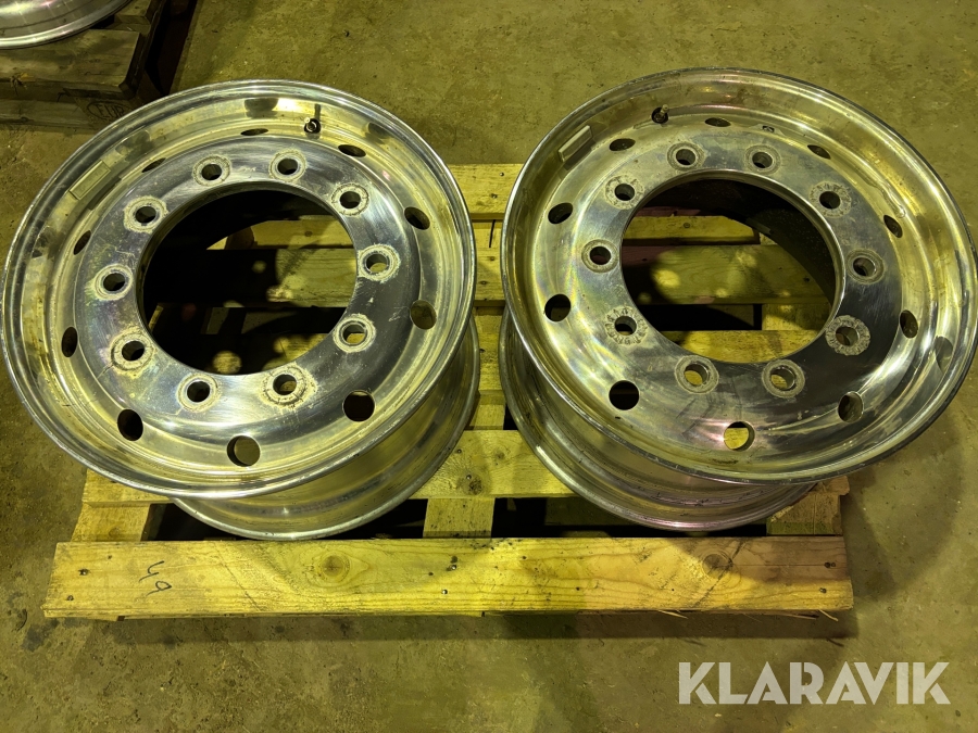 Framfälgar Alcoa 2 st 13*22,5