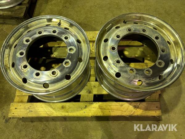 Framfälgar Alcoa 2 st 13*22,5
