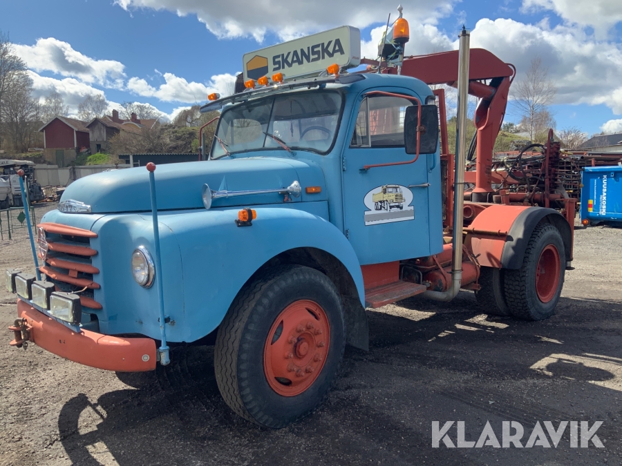 Motorredskap Volvo med kran