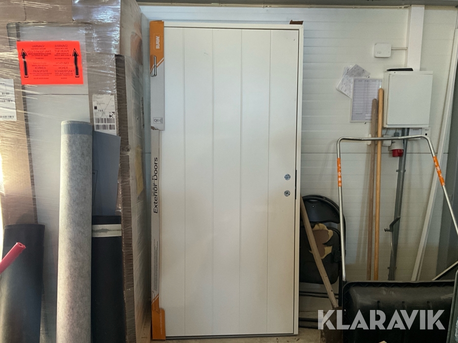 Ytterdörr Raw med karm