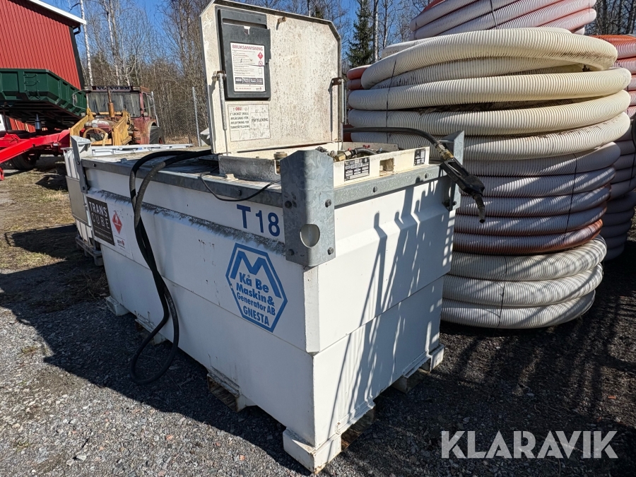 Dieseltank Western MPP 20 TCG 2000 liter