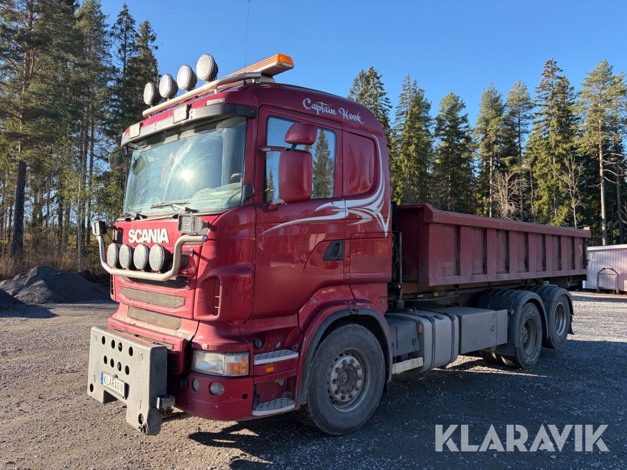 Plogutrustad lastväxlare Scania R500LB6X2HNB