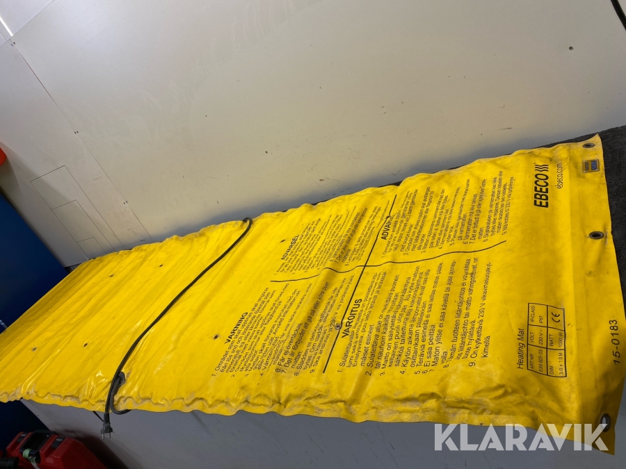 Värmematta Ebeco 1000w