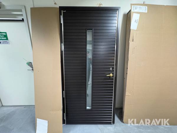 Ytterdörr KASKI Moskva med laserad karm