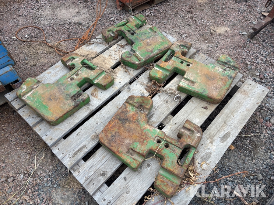 Frontvikter John Deere 4st