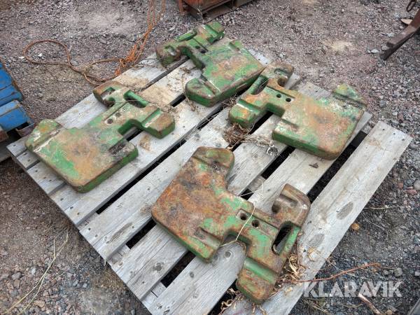 Frontvikter John Deere 4st