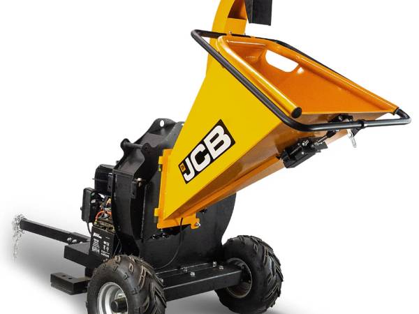 Bensindriven flishugg 457cc, 15 hk 4-takt, elstart JCB