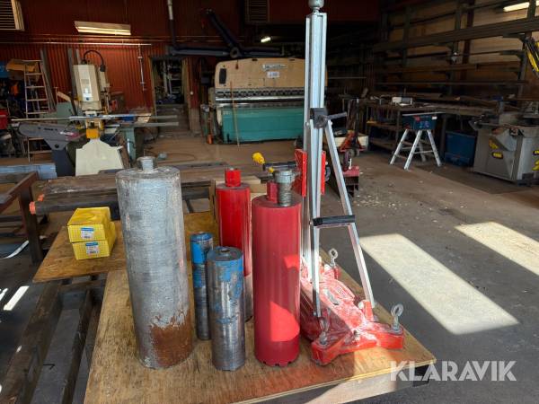 Kärnborr och stativ