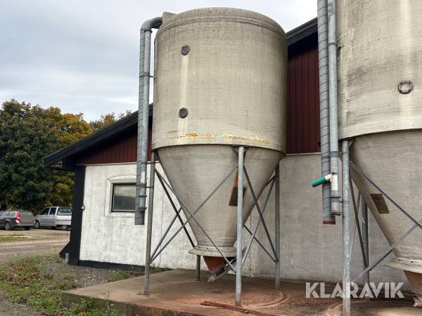 Glasfibersilo Tunetanken 13m3