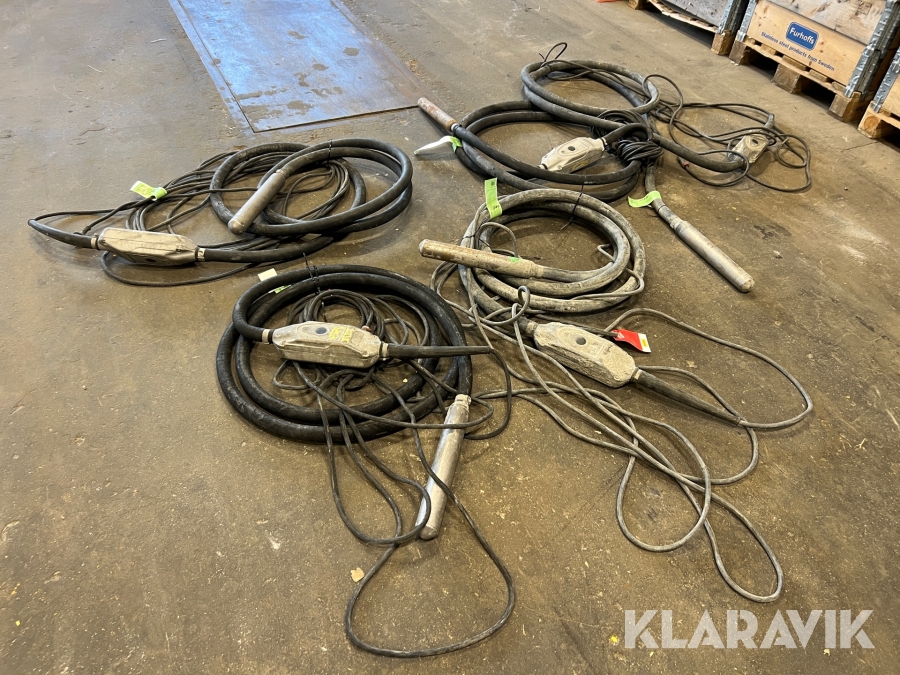 Defekta stavar Husqvarna , Atlas Copco Väggstavar, Valvstavar 9st