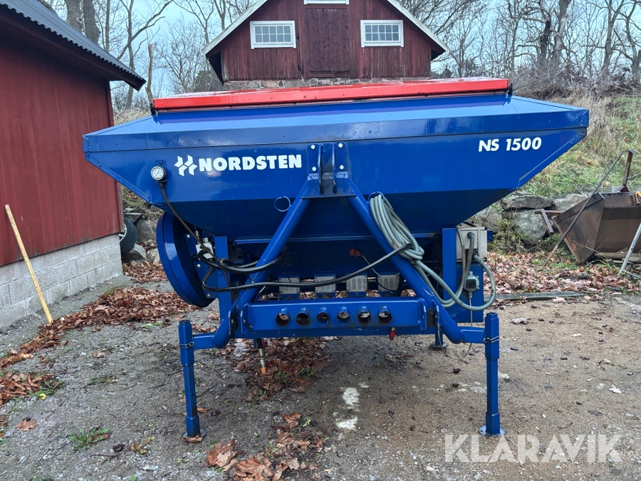 Gödningsspridare Nordsten NS 1500 för frontlyft