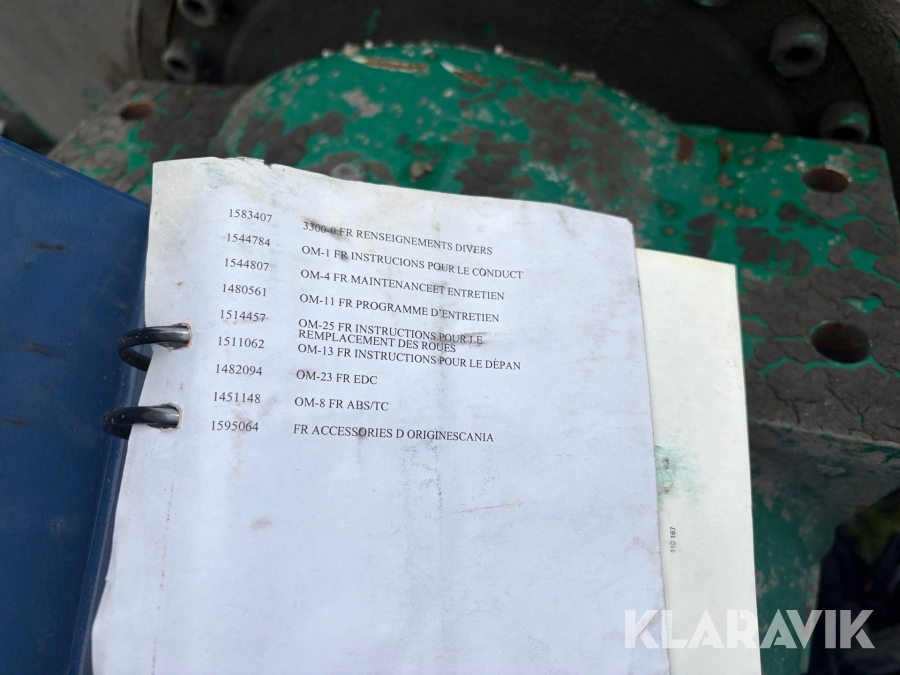 Lastbil 8x4 Scania 114C 380
