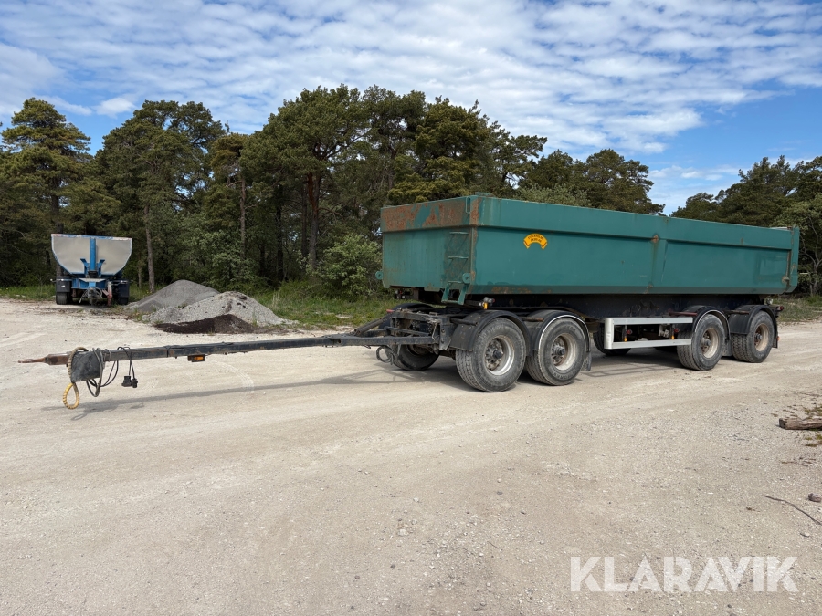 4-axlat tippsläp Kilafors SBLB4TB3690