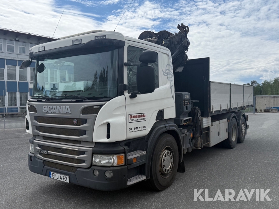 Kranväxlare Scania P 450 6x2 450hk 2014