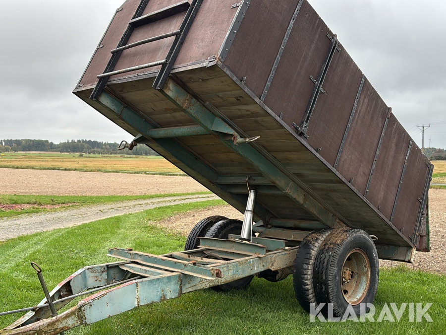 Spannmålsvagn med tipp ca 6Ton