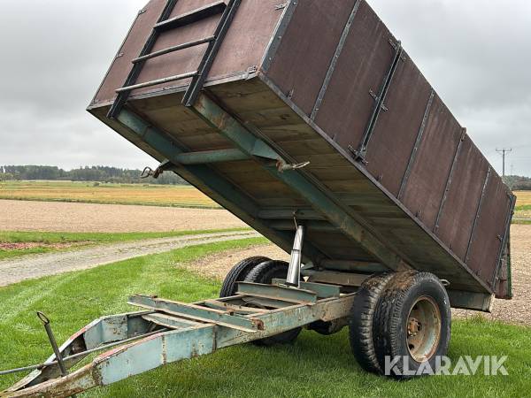 Spannmålsvagn med tipp ca 6Ton