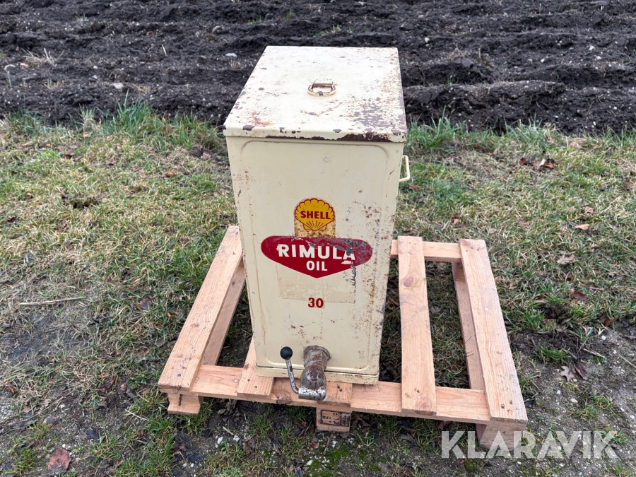 Smörjoljebehållare