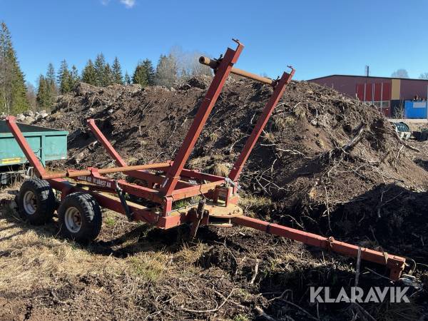 Trumvagn / vagn för kabeltrummor för 3st
