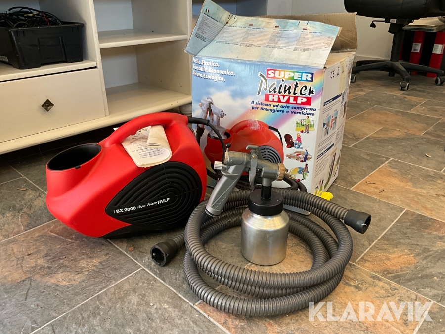 Färgspruta elektrisk Super Painter BX 2000 HVLP