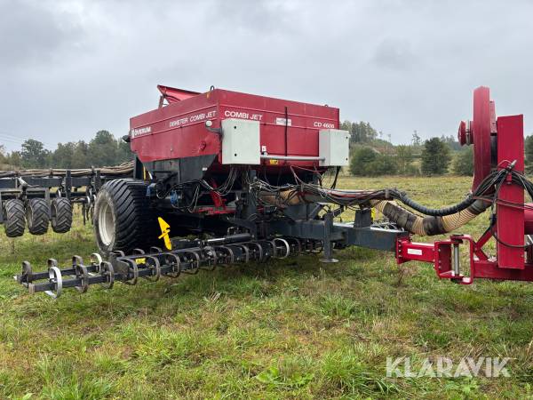 Kombisåmaskin Överum CD 4606 Demeter Combi Jet 6meter / Isobus Topcon / gps