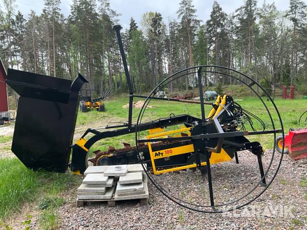 Täckdikningsaggregat Aft Trenchers AFT100 med GPS-system